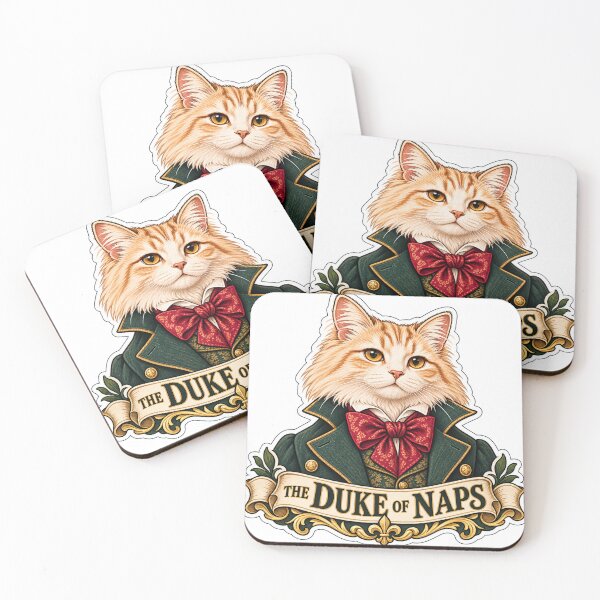 Item preview, The Duke of Naps – Aristocratic Cat designed and sold by ChicClicker.