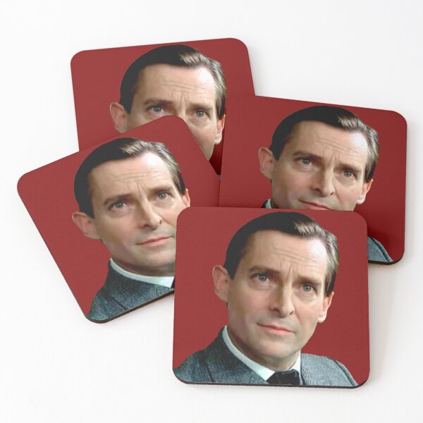 Item preview, Portrait of Sherlock Holmes | Jeremy Brett in the 1980s designed and sold by YuckyCat.