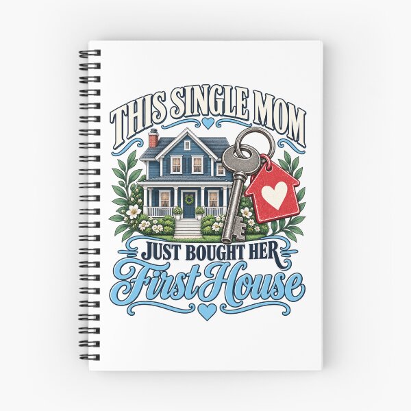 Item preview, Single Mom This Single Mom Bought Her First House T-Shirt designed and sold by Trendably.
