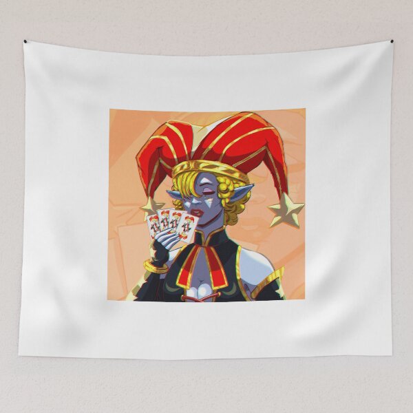 Item preview, Jester Cards Illustration designed and sold by Antonaccio.