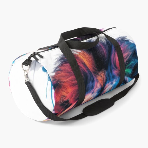 Item preview, Neon Lion With Sunglasses - Colorful Urban Wildlife Art designed and sold by DukeNiko.