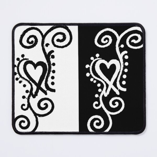 Item preview, Young Artist - Black & White Heart Swirls designed and sold by PrintGo26.