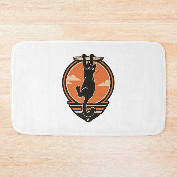 Item preview, Black Cat'S Grip: Adorable Feline Clutching On Design | ⭐⭐⭐⭐⭐ Best Seller designed and sold by BearingCrew.