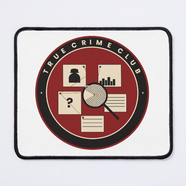 Item preview, True Crime Club Detective Evidence Board T-Shirt designed and sold by Mega-Shopping.