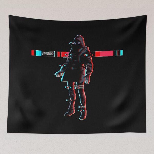 Item preview, Dark Hacker Danger Glitch Art Design designed and sold by Munib302.