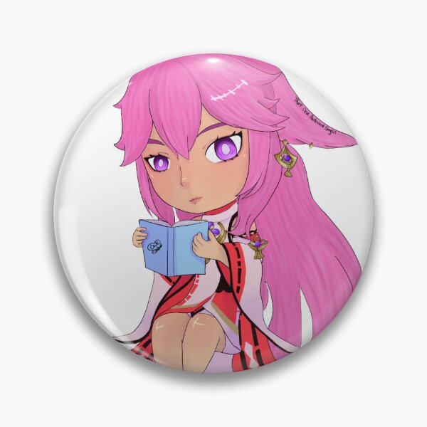 Item preview, Chibi Yae Miko (Genshin Impact) designed and sold by lcnfischer.