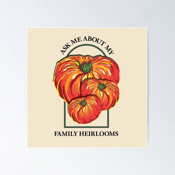 Item preview, Heirloom Tomatoes designed and sold by JenDGraphicDesign.