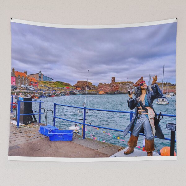 Item preview, Pirate Statue at Dunbar Harbour designed and sold by Violaman.