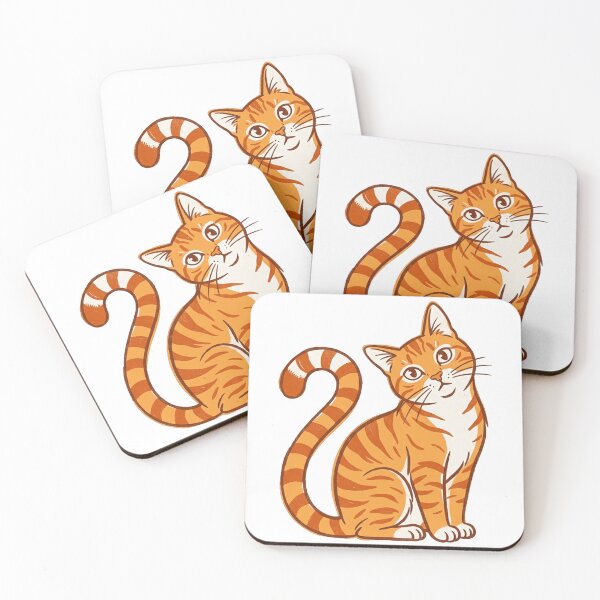 Item preview, Cute Orange Tabby Cat Illustrated Graphic designed and sold by mood-draftsman.