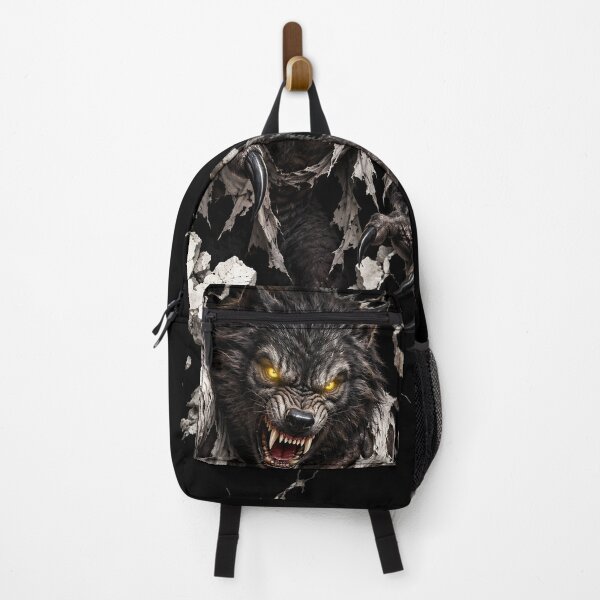 Item preview, Werewolf Breaking Through the Wall – Halloween Horror Monster designed and sold by Kruti Collection.