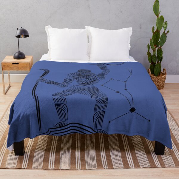 Item preview, Boötes Herdsman Constellation Black Celestial Line Art designed and sold by JAMerArc.