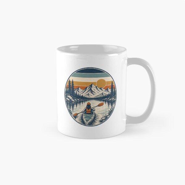 Item preview, Vintage Kayaker designed and sold by CampAndCoast.
