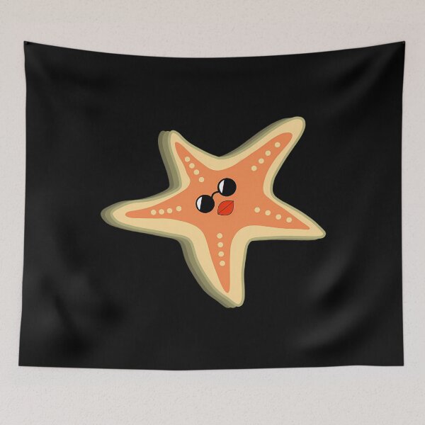 Item preview, Starfish Wearing Red Lipstick designed and sold by BobbiHewitt.