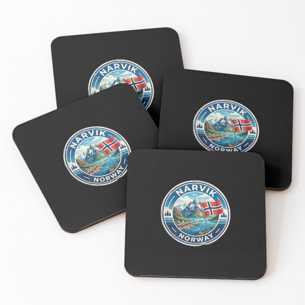 Item preview, Narvik Norway Sticker designed and sold by TulipaGraphics.