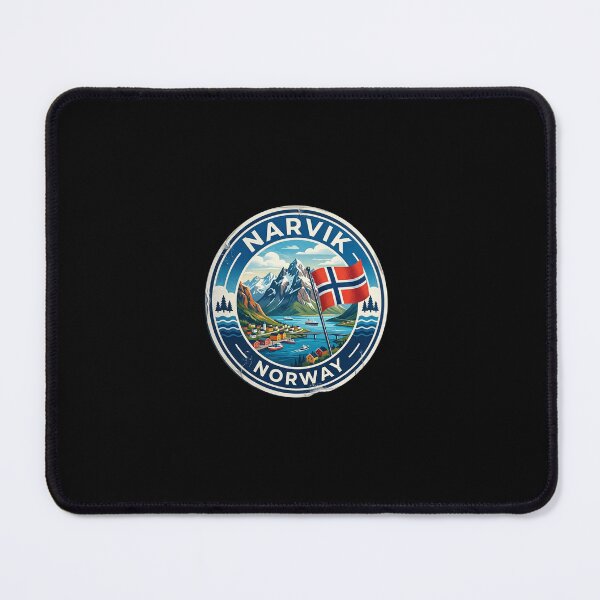Item preview, Narvik Norway Sticker designed and sold by TulipaGraphics.