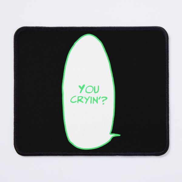Item preview, You Cryin' Jujutsu Kaisen Manga Bubble Green Option designed and sold by BobbiHewitt.