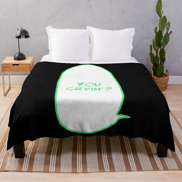 Item preview, You Cryin' Jujutsu Kaisen Manga Bubble Green Option designed and sold by BobbiHewitt.