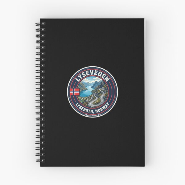 Item preview, Lysevegen Norway Sticker designed and sold by TulipaGraphics.