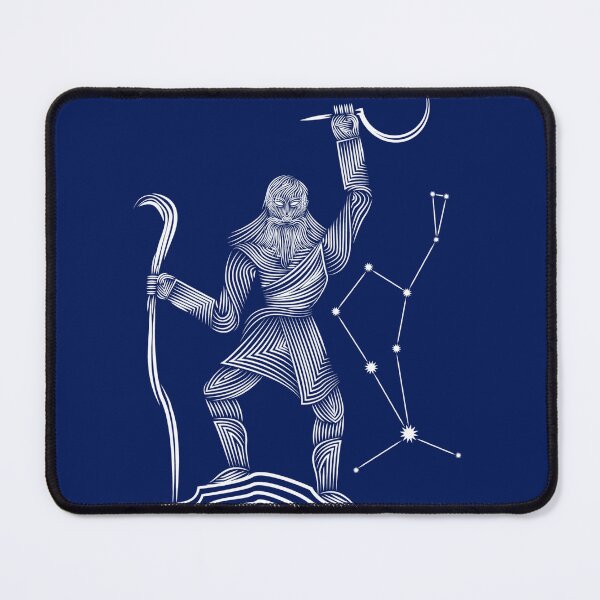 Item preview, Boötes Herdsman Constellation White Celestial Line Art designed and sold by JAMerArc.