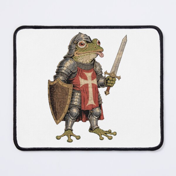 Item preview, Medieval Frog Knight Armor Sword Shield designed and sold by NOVASTOCK117.