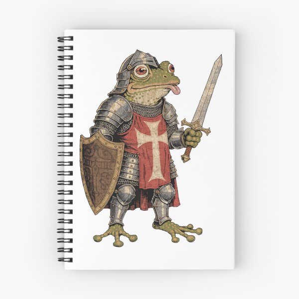 Item preview, Medieval Frog Knight Armor Sword Shield designed and sold by NOVASTOCK117.