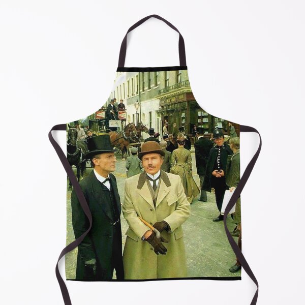 Item preview, Holmes and Watson Standing in Baker Street | Jeremy Brett & David Burke designed and sold by YuckyCat.