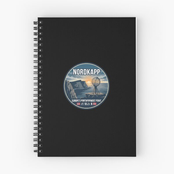 Item preview, Nordkapp Norway Sticker designed and sold by TulipaGraphics.