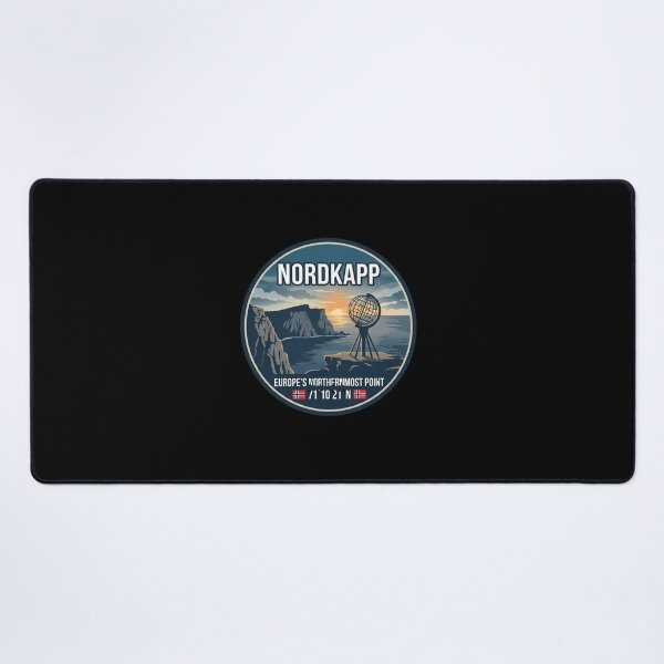 Item preview, Nordkapp Norway Sticker designed and sold by TulipaGraphics.