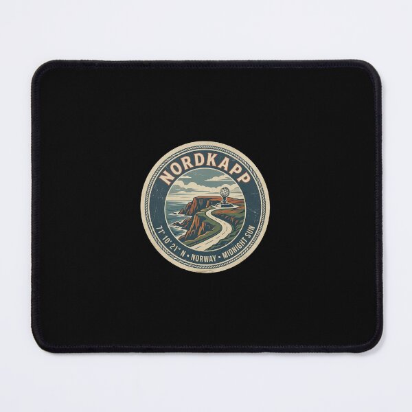 Item preview, Nordkapp Norway Sticker designed and sold by TulipaGraphics.