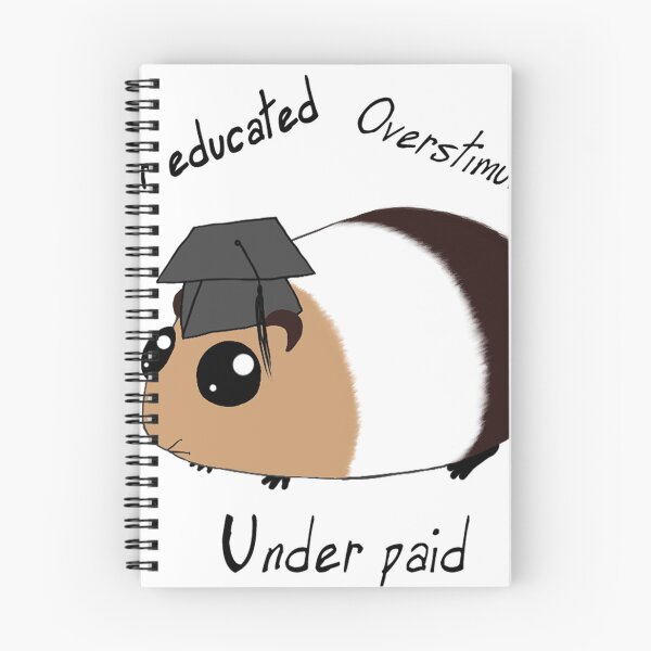 Item preview, Over Educated Overstimulated Under Paid designed and sold by Team Manticore.