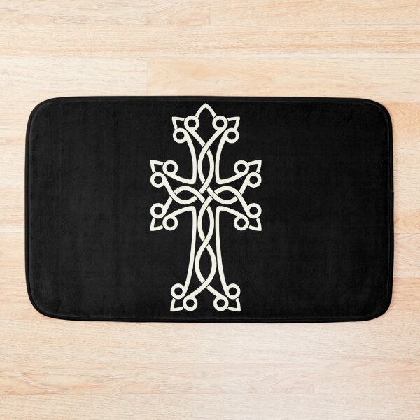Item preview, Armenian Cross Interlaced Knot – Khachkar Inspired Christian Symbol Design designed and sold by Fradikal.