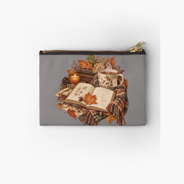 Item preview, Cozy Autumn Reading Vintage Book Illustration designed and sold by Golden Era Studio.