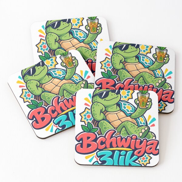 Item preview, Bchwiya 3lik – Moroccan Chill Turtle designed and sold by Darija Pop.