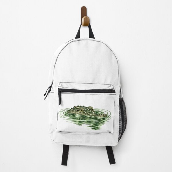 Item preview, Crocodile in Water – Vintage Reptile Illustration designed and sold by Kristina Gale.