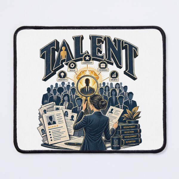 Item preview, Talent Acquisition and Recruitment Concept Vector Illustration - HR Management and Job Interview Design designed and sold by Nubian Style.