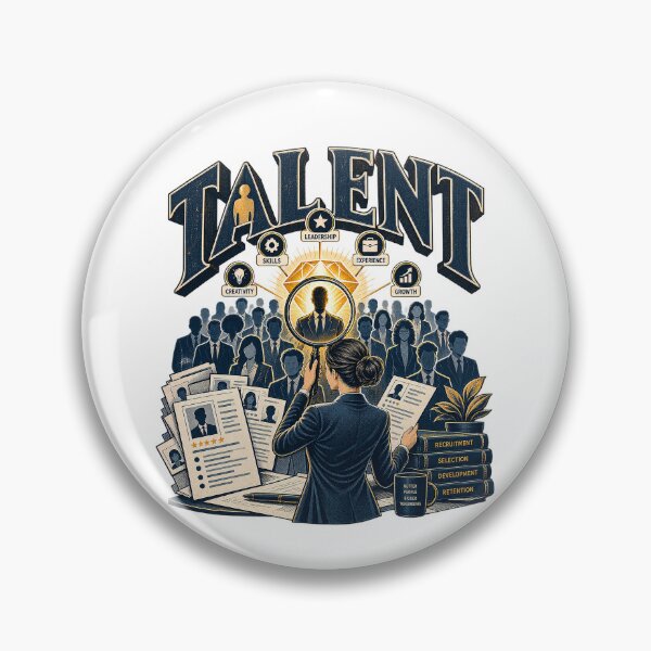 Item preview, Talent Acquisition and Recruitment Concept Vector Illustration - HR Management and Job Interview Design designed and sold by Nubian Style.