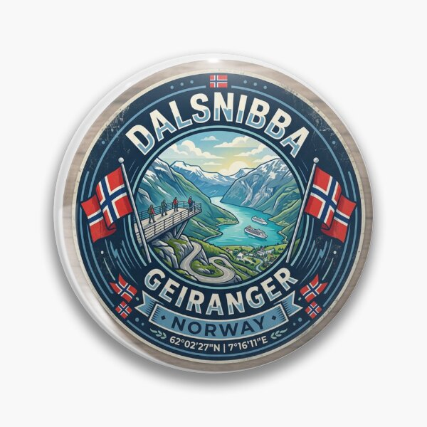 Item preview, Dalsnibba Norway Sticker designed and sold by TulipaGraphics.