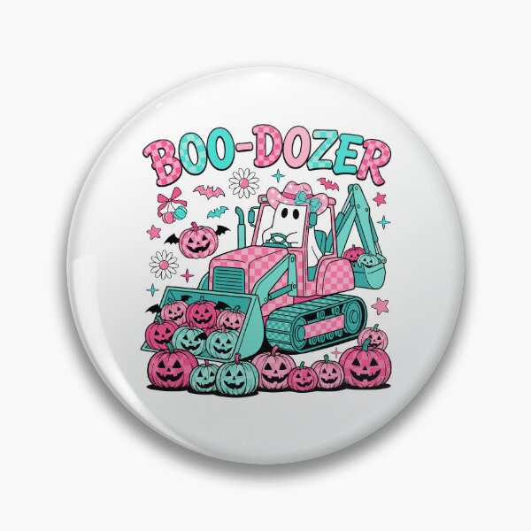 Item preview, Boo Dozer Ghost Bulldozer Halloween designed and sold by KroghDs.