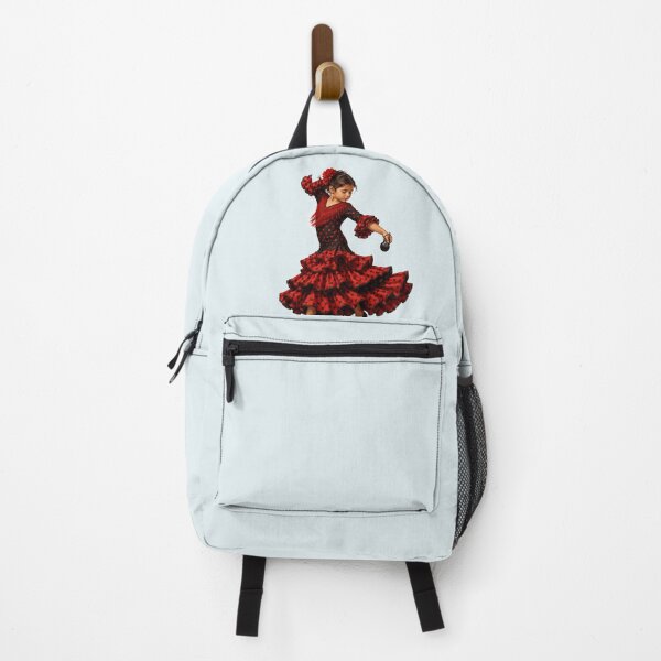 Item preview, Chica flamenca bailando con castañuelas designed and sold by CzipipitoStudio.
