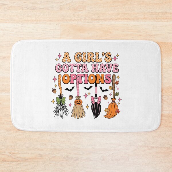 Item preview, A Girls Gotta Have Options Witch Broom Halloween designed and sold by KroghDs.