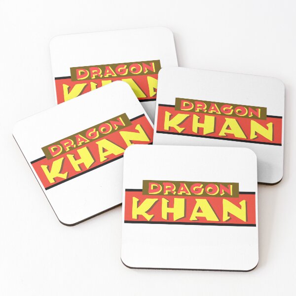 Item preview, Dragon Khan Roller Coaster Logo - PortAventura Park Spain (Theme Park Fan Art) designed and sold by FoolishDreamers.