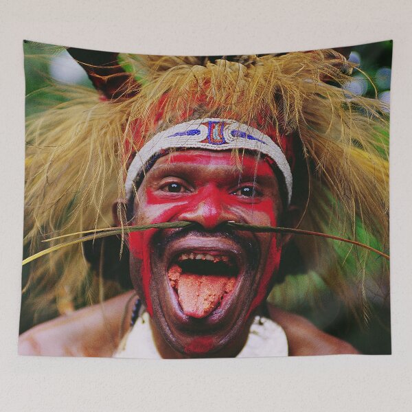 Item preview, Eating a Betel Nut in Papua New Guinea Art Photo designed and sold by DEC02.