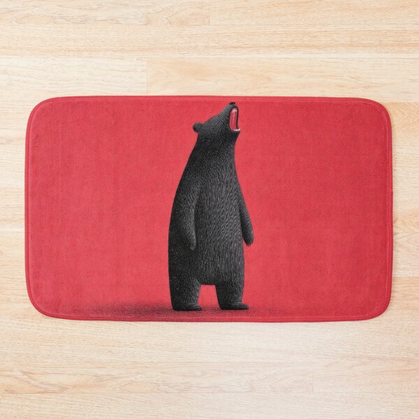 Item preview, Funny bear on red bg designed and sold by anytka.