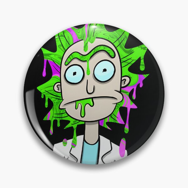 Item preview, Rick & Morty Neon Horror Rick Fan Art | ⭐⭐⭐⭐⭐ Best Seller designed and sold by ColourofAcedia.