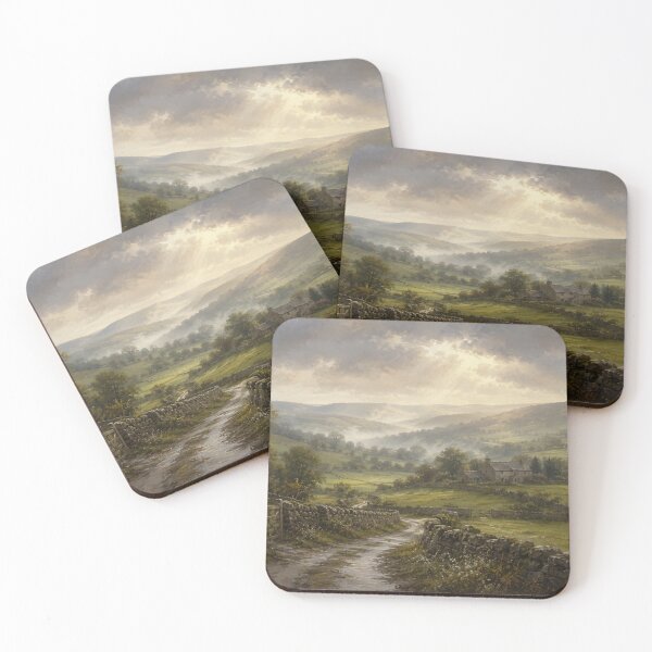 Item preview, English Countryside Cottage – Pastoral Landscape Art designed and sold by GSizzle1.