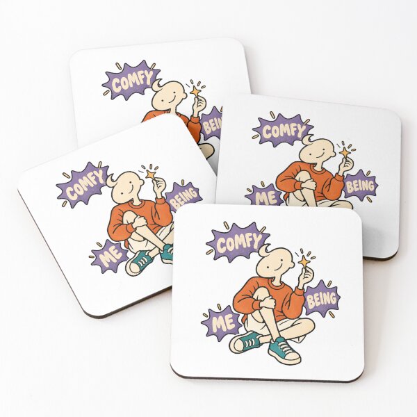 Item preview, Comfy Being Me Retro Cartoon designed and sold by zero8.design.