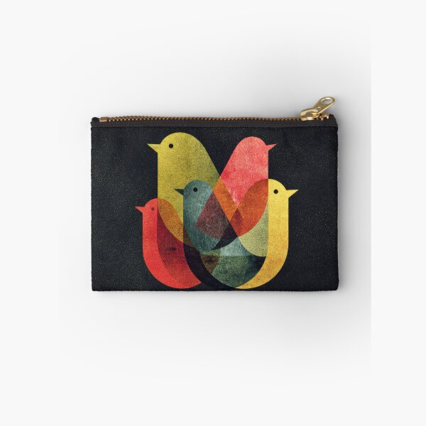 Item preview, Vibrant birds on dark bg designed and sold by anytka.