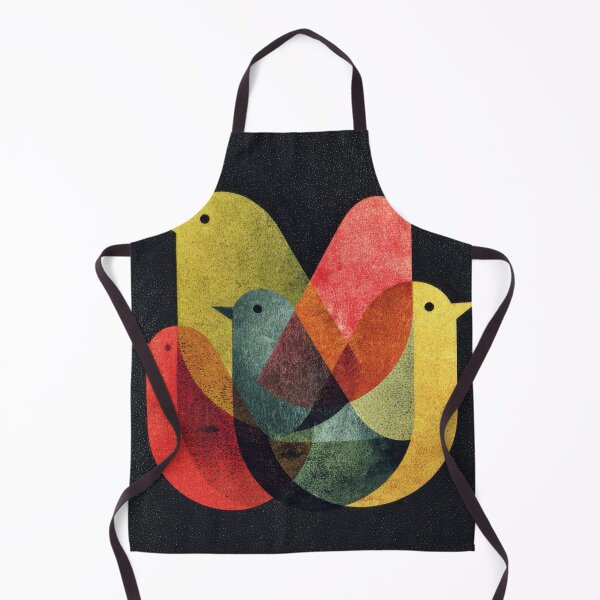 Item preview, Vibrant birds on dark bg designed and sold by anytka.