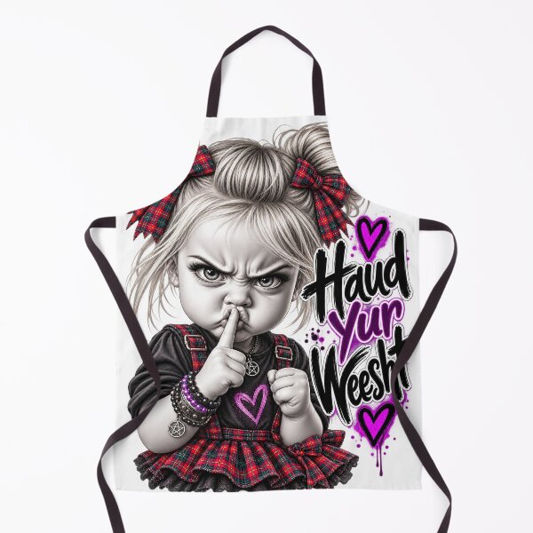 Item preview, aud Yur Weesht – Wee Scottish Attitude | Funny Glesga Design designed and sold by Thistleinkart.