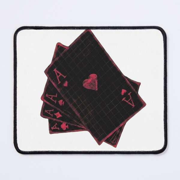 Item preview, Dark Aesthetic Black and Red Casino Cards designed and sold by Munib302.